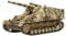 TAMIYA 35367 - 1:35 Deutsche Panzer-Haubitze Hummel (3)Sp.Prod., Modellbau, Plastik Bausatz, Basteln, Hobby, Kleben, Plastikbausatz, Ockerfarben