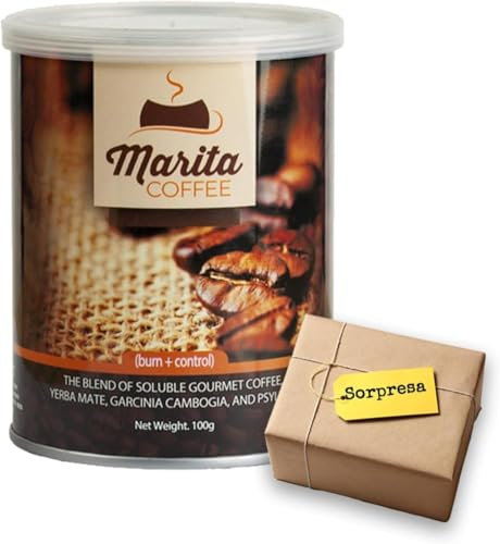 Pack REGALA VIDA SANA ESPECIAL Café Marita Burn control /100g/ Hoja de seguimiento Pautas (1)