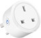 Smart Plug WiFi Socket Monitor Timing Function Tuya SmartLife APP Control Works with Amazon Alexa (Echo, Echo Dot), Google Home, IFTTT, Smart Socket, Remote Control 16A Power Smart Plug (1 Pack)