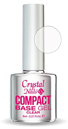 CRYSTAL NAILS - COMPACT BASE GEL (8 ml, CLEAR)