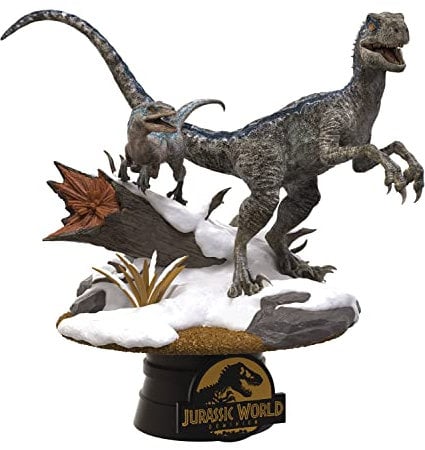 Beast Kingdom - Jurassic World Dominion DS-121 Blue & Beta 6 D Statue