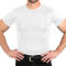 CCW Tactical Verdecktes Holster-Shirt, sichere Klettverschlusstasche mit großem Stauraum, Herren-Crew-Shirt, Weiss/opulenter Garten, L