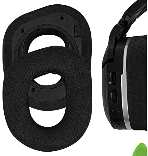 GEEKRIA Ersatz-Ohrpolster für Turtle Beach Stealth 700 Gen 2, Headset Ohrpolster, Ohrmuscheln Reparaturteile (Schwarz)