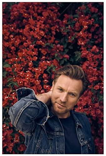 ACIDI Poster und Drucke 30 * 50cm Ewan McGregor Porträt von Schauspieler und Sänger Sport Kein Rahmen