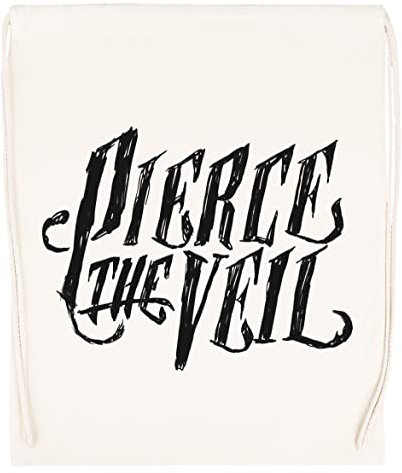 Pierce The Veil Beige Turnbeutel mit Kordelzug Drawstring Gym Bag Backpack
