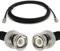1m BNC Stecker auf BNC Stecker RG58 Koaxialkabel — Verlängerungskabel 1 Meter Jumper Kabel (50 Ohm) — Antennenkabel für HAM Radio CB Funk WIFI Antenne