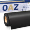 OAZ Leder Reparatur Patch, 40x80cm Lederflicken Selbstklebend Leder Reparatur Patch, für Möbel, Sofas, Autositze, Handtaschen, Jacken, Leder Renovierung, Schwarz