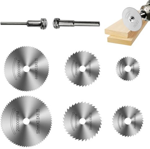 Mini Disco de Corte de Resina,Mini HSS Hojas de Sierra Circular,Hojas De Taladro De Disco,Hss Sierra Circular Hoja,Para cortar pvc,Aleación de aluminio,Metales blandos,Madera
