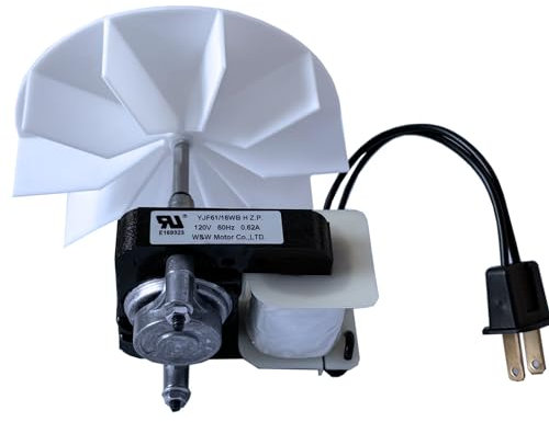 Bathroom Exhaust Fan Motor Replacement Electric Motors Kit 50CFM 120V 3400 RPM Compatible with Nutone Broan 659 662 663 668 688 678, Sears 569 Dayton, YJF6158 65100 EM550