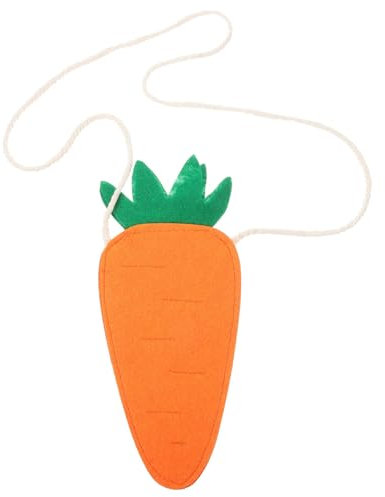 Holibanna -Karotten-Tasche -Karotten-Aufbewahrungstasche Geldbörse Mit Riemen Tragbare Karotten-Geldbörse Für Mädchen