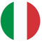 Italien Italy Aufkleber 5cm Rund Flagge Fahne Runde Vinyl Stickers EM WM