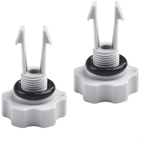 ZYNCUE Lot de 2 valves de décompression d'air et joints toriques de rechange pour pompes à filtre Intex 10460 10264 compatibles avec plusieurs modèles 2811CA 28131EH 28141EH 28157EH