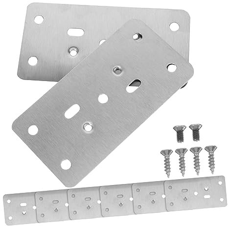 Vaguelly 8stücke Teiliges Reparaturset Für Türschlösser Verstärkte Hintere Abdeckung Für Türschloss Und Scharnier Einfache Sichere Lösung Für Beschädigte