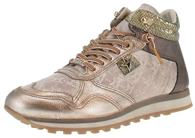 Cetti C-1048 SRA INV26 - Damen Sneaker - Used-Metal-Ivory, Größe:37 EU