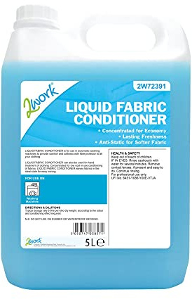 2Work Liquid Fabric Conditioner for Auto-Dosing Machines 5 Litre 2W72391
