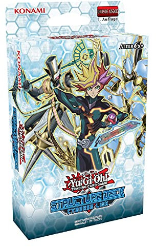 Yu-Gi-Oh! TRADING CARD GAME Structure Deck Cyberse Link - Deutsche Ausgabe, Einzeldeck