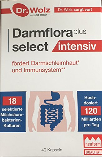 Dr. Wolz Darmflora plus select intensiv, 3 x 40 Kapseln
