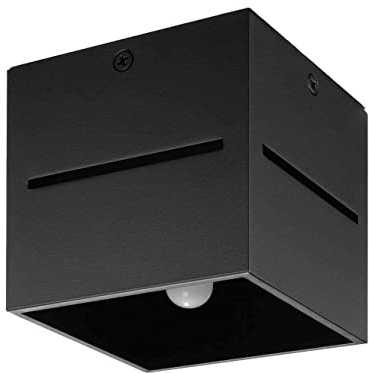 Sollux Lighting Lobo Aluminium Plafond, Black