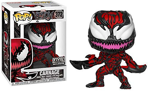 Marvel Funko Pop Venom - Carnage with Axe Hands - #372 with Special Edition Sticker
