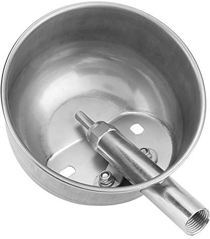 Automatischer Wassernapf für Nutztiere - Edelstahl-Wasserspender für Schweine, Schafe, Kleinpferde, Rinder und andere Nutztiere