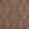 MAGAM-Stoffe Jasper Canvas Stoff Möbel Polsterstoff Oeko-Tex Meterware 50cm (Rauten braun)