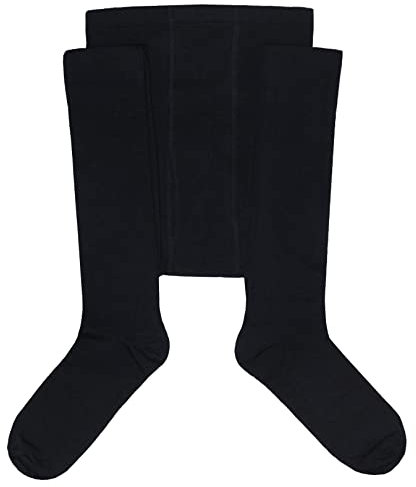 Weri Spezials Herrenstrumpfhose mit Eingriff in mehreren tollen Farben (50-52, schwarz)