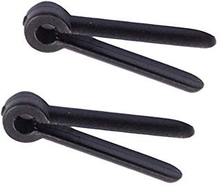 Garneck 2 Stück Bogenschießen Zubehör Bogen Peep Sight Halter Bogenschnur Halter Bogenschießen Bogen Sport Zubehör Schwarz