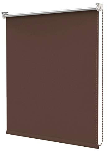 Tenda a Rullo Avvolgibile Porta Finestra Casa Ufficio Parete Soffitto Mod.TENDARULLO 120X180 MARRONE