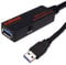 ROLINE Câble répéteur actif USB 3.2 Gen 1, noir, 10 m