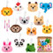 WATINC Animal Sewing Kit 12p Nähsets für Kinder Tiere Filz Nähzeug Ornamente Anfänger Nähpaket Kreative Indoor Aktivität der Schüler DIY Art Craft Geschenk für Jungen Mädchen
