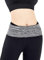 Gisdanchz Laufgürtel Handy Handytasche Laufen Joggen Damen Lauftasche Tasche Bauchtasche Gürteltasche Running Belt Hüfttasche Herren Handyhalterung Gürtel Laufgurt Sportgürtel Grau