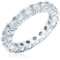 Rafaela Donata Damen Ring aus 925/- Sterling Silber mit Zirkonia Bandring Silberring
