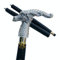 Viktorianischer Gehstock, Messing, Drache, Metallgriff, echtes Palisanderholz, für Herren/Damen/Unisex Erwachsene