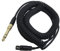 Yaowanguan Câble spiralé pour casque AKG Q701 K712 K702 K271S K240S K240MK K181 K141, fil audio de remplacement avec adaptateur 6.35mm, s'étend jusqu'à 5 m/16,4 pieds