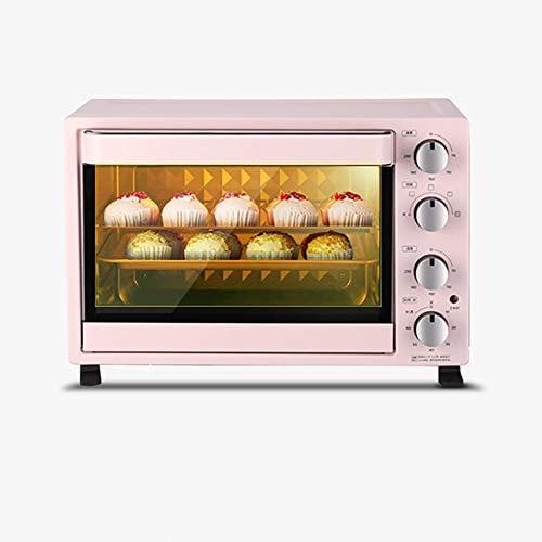MXXHFC Household Function Fully Automatic Small Baking Electric Oven,35L 4-Layer Large-Capacity Design,70-230 ° C Temperature Adjustment,60-Minute Timer,360 ° Rotating Fork,Roasted Whole Chicken