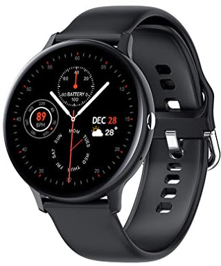 Rawrr Fitness Tracker, Fitness Armband Uhr mit Schrittzähler Uhr Pulsuhr Schlafmonitor Blutdruck Blutsauerstoff, 1,3 HD-Farbdisplay Smartwatch für Damen Herren