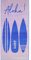 Cawö Home Strandtücher Beach Surf 5568 Koralle-blau - 21 80x180 cm