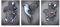 Couple Impression sur Toile Abstraite, Métal Sculpture Figure Peinture Love Heart Effet 3D Wall Art Décoration Murale Sans Cadre,D,70x100cm No Frame