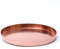 Bandeja decorativa de metal dorado de 29 cm, superficie texturizada, decoración del hogar de primera calidad, bandeja de cosméticos para servir, plato organizador de maquillaje, joyas, perfume, vela