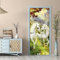 Türfolie Türtapete Türposter Selbstklebend 3D Fototapete Klebefolie Tür Mit Motiv Türaufkleber Kinderzimmer Tierpaar Einhorn 90 X 200 Cm