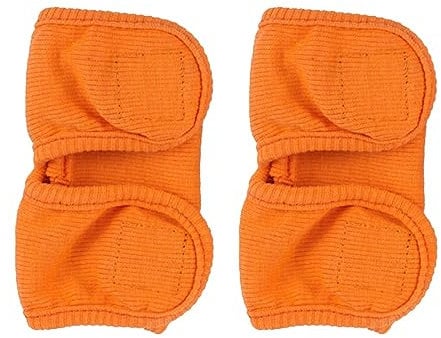 DONGKER 2PCS Dog Leg Wrist Guard,Self-Adhesive Canine Dog Front Rear Leg Compression Braces with Self Heating for Joint Protection Warmth