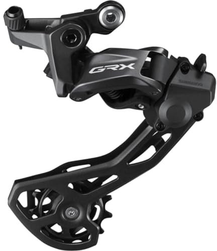 Shimano GRX RD-RX822-SGS Schaltwerk, Fahrrad Zubehör Gangschaltung, 12-Gang, Direktmontage, langer Käfig, Shadow Plus-Design, 51t Max Low
