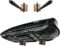 Dachbox Wandhalterung WSB.O schwarz 82 cm zur Aufbewahrung von Dachkoffer Gartengeräte Skibox Sportgeräte Surfbrett iSUP mit Stahl Holzbrett