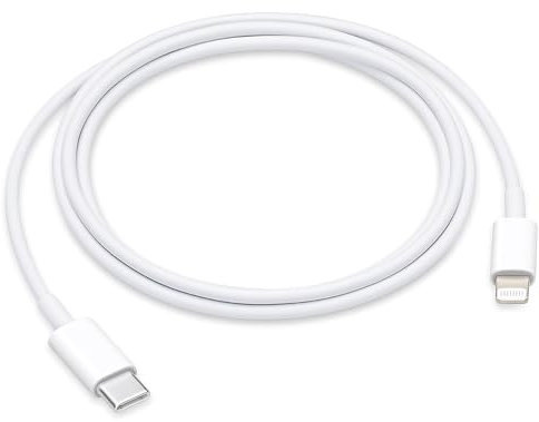OAK Câble USB C vers Lightning 20W - Câble Iphone - 1M Charge Rapide - Compatible iPhone 14, 13, 12, 11, Pro Max, AirPods - Câble Haute Vitesse Certifié MFI (Made for Iphone - Ipad)
