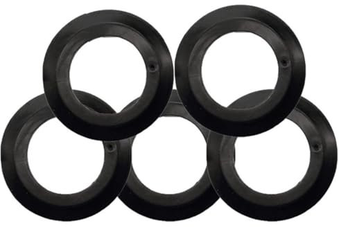 5Pcs Durable Basin Plug Sealing Washer Lightweight Bath Plug Seal Basket Sink O Ring Seal Washer for Kitchen Sink Universal Caps Filter
