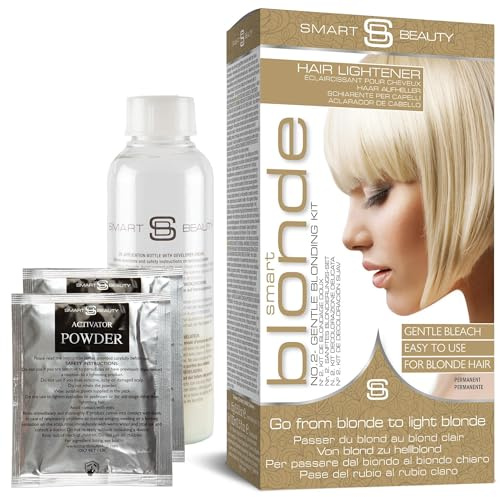 Nr. 2 Blondier-Set für blondes Haar, Smart Blonde Haarbleiche, Haaraufheller, ideal für Strähnchen, perfekte Vorbereitung für leuchtende Pastell-Haarfarben, vegan, tierversuchsfrei