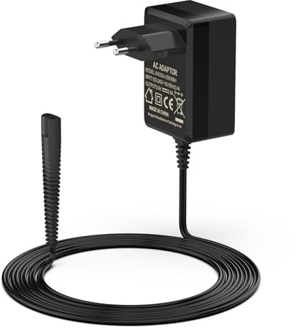 Jippofu 5.9V Ladekabel Ladegerät Kompatibel mit Braun HC5090 HC5050 HC5030 HC5010 140S-1 150S-1 510 530 550 560 565 570CC 590CC Typ 130 140 150 5417 5418 5685 5751 5757 5759 Rasierer Netzteil Adapter