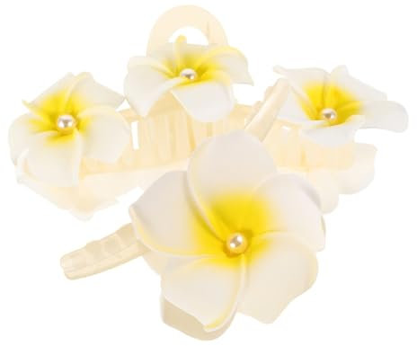Ipetboom 2piezas Ganchos De Pelo Elegantes Flores Clip Grande Para Mujeres Para Peinados Accesorio Práctico y Para y Vacaciones
