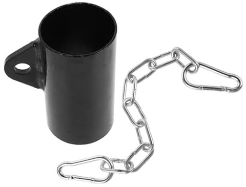 Abaodam Bar Langhantel Adapter Mit Kette Fitness Training Zubehör Für Effektives Rückentraining Kompatibel Mit Kabelmaschinen Und Langhanteln Einfach Zu Montieren Für Gym Und Home Workout