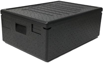 Professional Food Delivery Thermal Take Away Catering Box Insulated, 53 Litre, Suitable to Store 600 x 400mm Euro Containers, 4 Hour Temperature Protection